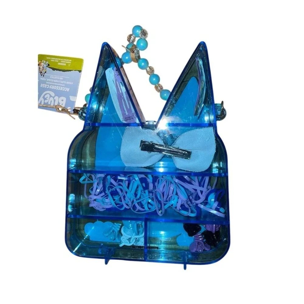 Bluey Hair Accessory Set for Girls - Clips, Claws‎ & Elastics